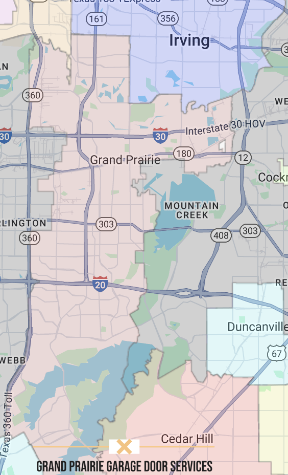 Grand-Prairie-tx-city-map